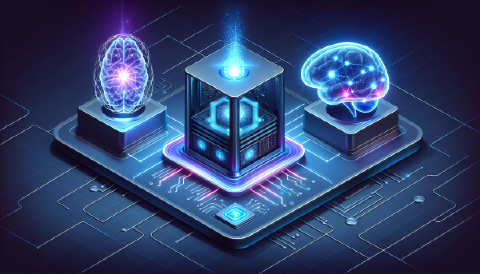 pillars showing the three paradigms of computing - traditional, quantum and neuromorphic